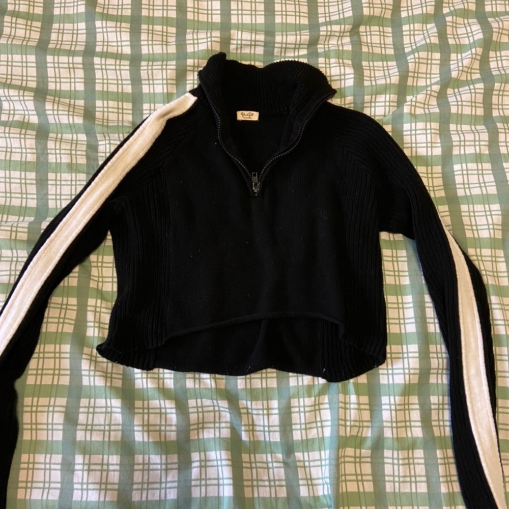 Brandy quarter zip